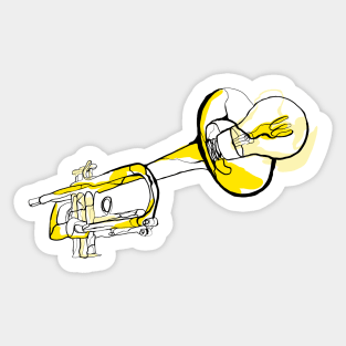 Single Line - Light Music Sticker